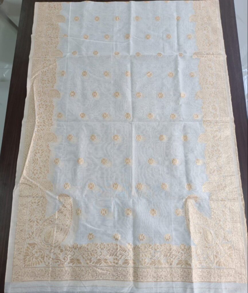 CHANDERI JAQ DYBLE DUPATTA